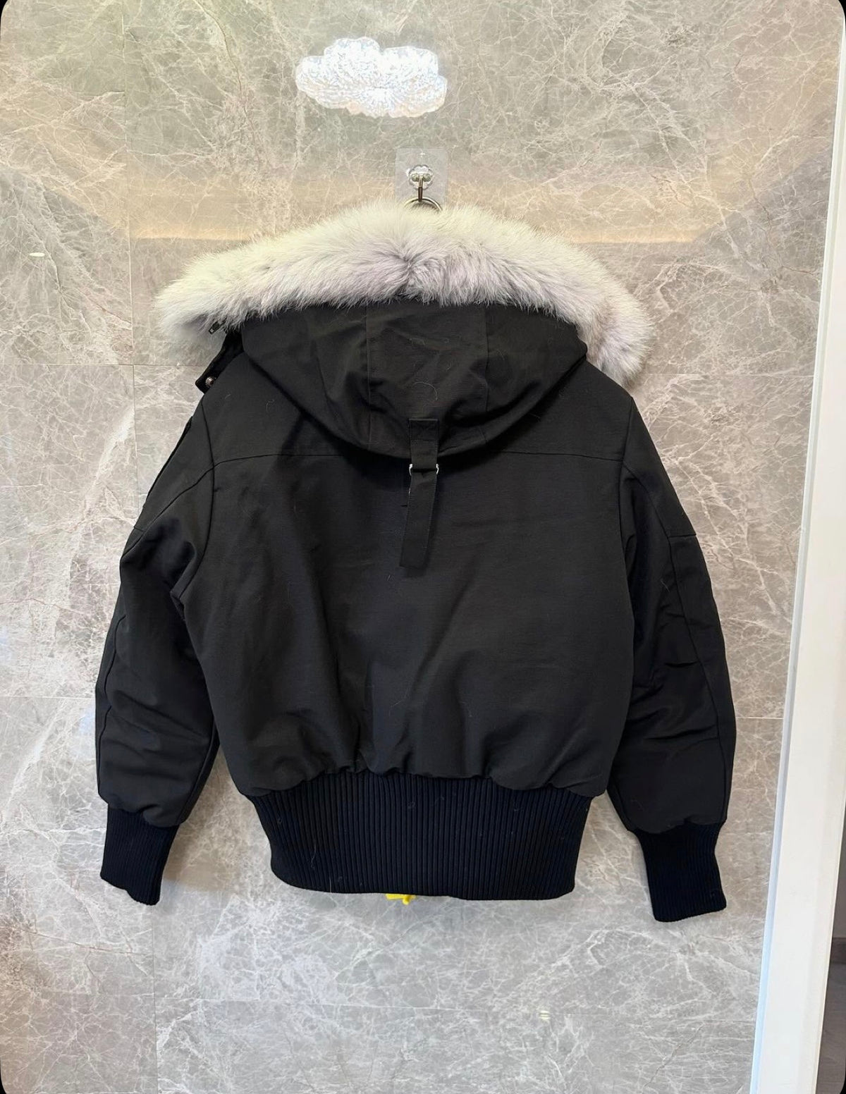 Moose Knuckles bomber jacket